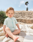 Aya short-sleeved swim jumpsuit