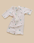 Aya short-sleeved swim jumpsuit
