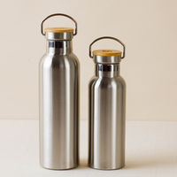 בקבוק שתיה תרמי כסוף 750 מ״ל