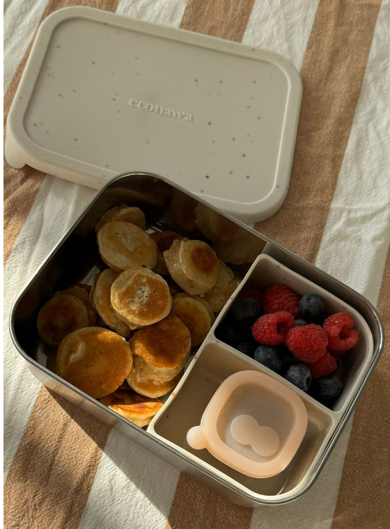 נשנוש מתוק אחרי הגן: בננה קייק במחבת